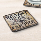 Voeg gewoon Coffee Art Onderzetters Cork-back Squa (Linkerzijde)