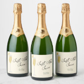 Voeg gewoon Mimosa Champagne Prosecco bruilost sap Sparkling Wijnetiket (Flessen)