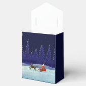 Voeg gezins- / organisatienaam toe Blauw + Sinterk Bedankdoosjes (Geopend)