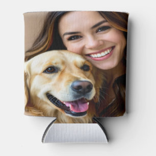Voeg Golden Retriever Foto Personaliseer toe Blikjeskoeler