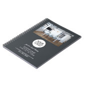 Voeg grijs de Foto van de Aangepaste Bevordering v Notitieboek (Linkerzijde)