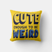 Voeg grilligheid en comfort toe aan uw interieur! kussen (Voorkant)