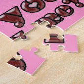 Voeg haar naam toe... zal je me trouwen? legpuzzel (Zijkant)