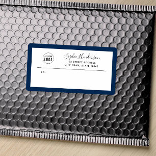 Voeg het Adres van de Terugkeer van de Rand van de Etiket