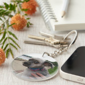 Voeg het afbeelding van uw dichter aan dit Sleutel Sleutelhanger (Voorkant Rechts)