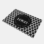 Voeg het Bedrijfs Grote Kleine Patroon van de Doua Deurmat (Schuin)