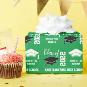Voeg het Groene Afstuderen van het Jaar van de Sch Cadeaupapier