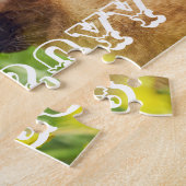 Voeg het Jaar en 10 Familie toe Foto Collage Legpuzzel (Zijkant)