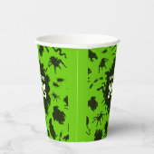 Voeg het jaar toe Happy Halloween Dark Creepy Craw Papieren Bekers (Rechts)