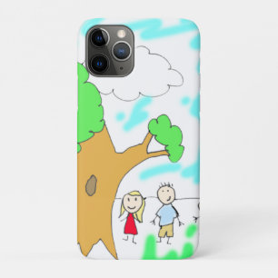 Voeg het kinderkunstwerk hieraan toe Case-Mate iPhone case