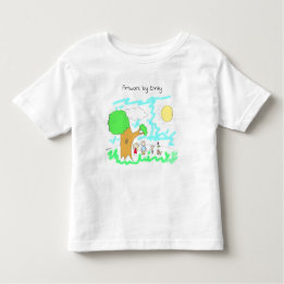 Voeg het kunstwerk van uw kind aan dit toe kinder shirts