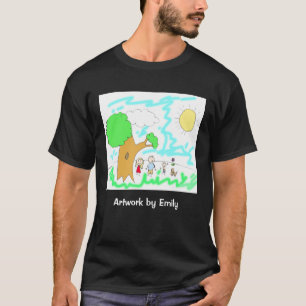Voeg het kunstwerk van uw kind aan dit toe t-shirt