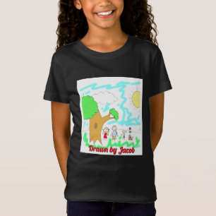 Voeg het kunstwerk van uw kind aan dit toe t-shirt