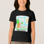 Voeg het kunstwerk van uw kind aan dit toe Tri-Blend shirt (Voorkant)