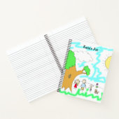 Voeg het kunstwerk van uw kind hieraan toe notitieboek (Binnen)