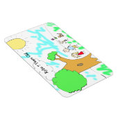 Voeg het kunstwerk van uw kind op dit magneet (Rechterzijde)