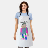 Voeg het kunstwerk van uw kind toe aan deze schort (Gedragen)