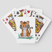 Voeg het kunstwerk van uw kind toe aan pokerkaarten (Achterkant)