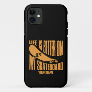 Voeg het Leven van de Naam toe beter op Mijn Skate Case-Mate iPhone Case