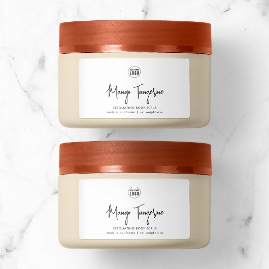 Voeg het Logo Moderne Minimale Etiket van het Manu