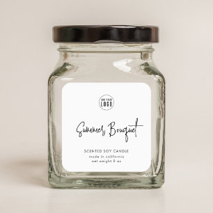 Voeg het Logo Moderne Minimale Etiket van het Manu