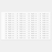 Voeg het Logo Moderne Minimale Etiket van het Manu Labels (Vel)