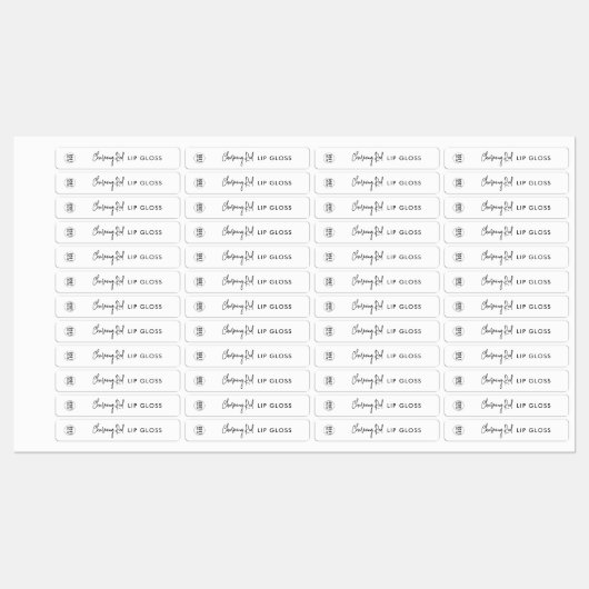 Voeg het Logo Moderne Minimale Etiket van het Manu Labels (Vel)