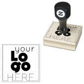 voeg hier aangepast logo voor uw bedrijf toe rubberstempel (Gestempeld)