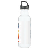 Voeg hier de kunstwerken van je Kind aan toe Waterfles (Achterkant)