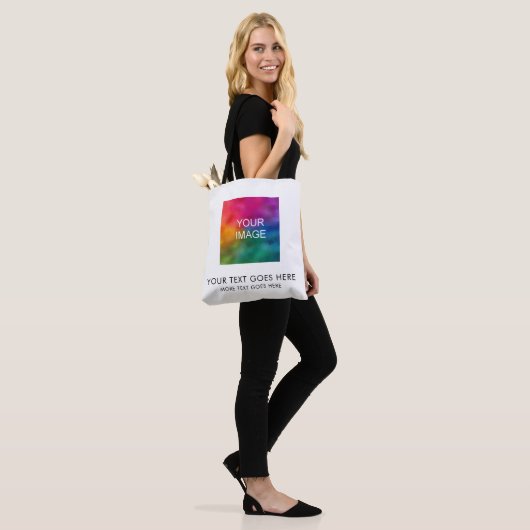 Voeg hier de Tekst van het Afbeelding toe elegante Tote Bag (Op model)