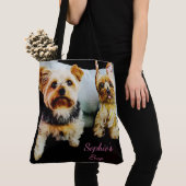 Voeg hier het AFBEELDING van je huisvader in perso Tote Bag (Dichtbij)