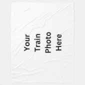 Voeg hier je eigen foto toe fleece deken (Voorkant)