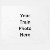 Voeg hier je eigen foto toe fleece deken (Voorkant (Horizontaal))