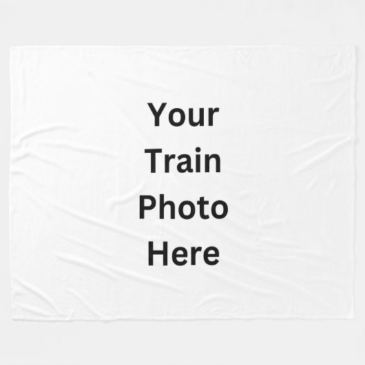 Voeg hier je eigen foto toe fleece deken (Voorkant (Horizontaal))