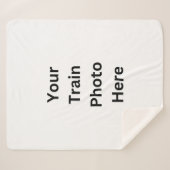 Voeg hier je eigen foto toe sherpa deken (Voorkant (horizontaal))