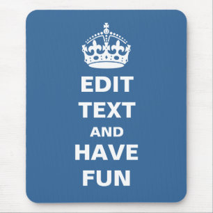 Voeg hier je eigen tekst toe! muismat