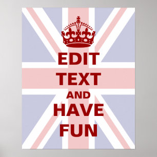 Voeg hier je eigen tekst toe! poster