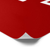 Voeg hier je eigen tekst toe! poster (Hoek)