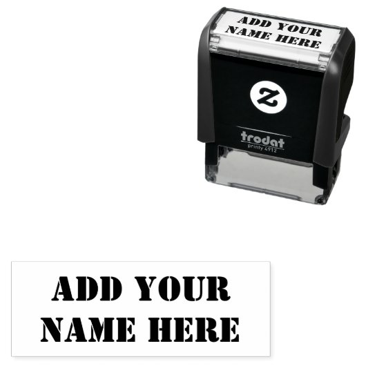 Voeg hier jouw naam aan aanpasbare stempel toe (In situ)