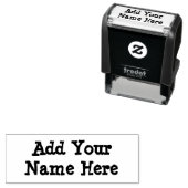 Voeg hier jouw naam aan aanpasbare stempel toe (In situ)