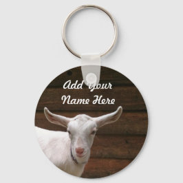 Voeg hier Jouw naam Sleutelhanger Geitenvlees toe
