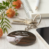 Voeg hier Jouw naam Sleutelhanger Geitenvlees toe (Zijkant)