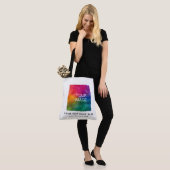 Voeg hier Jouw tekst Name Afbeelding Photo Logo to Tote Bag (Op model)