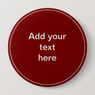 Voeg hier Jouw tekst toe - SJABLOON Ronde Button 4,0 Cm