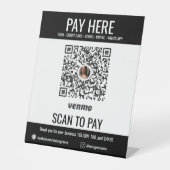 Voeg hier postcode voor bedrijf toe Betaal hier vo Reclamebord Met Voetstuk (Voorkant)