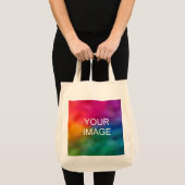 Voeg hier uw Afbeelding Logo  toe Sjabloon Tote Bag (Voorkant (product))