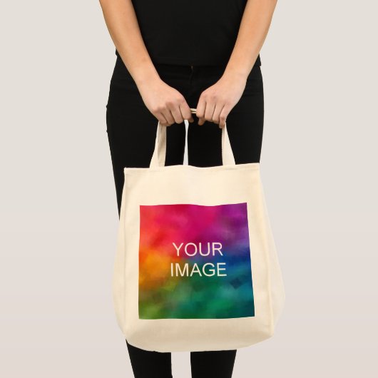 Voeg hier uw Afbeelding Logo  toe Sjabloon Tote Bag (Voorkant (product))
