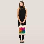 Voeg hier uw Afbeelding Logo  toe Sjabloon Tote Bag (Voorkant (model))