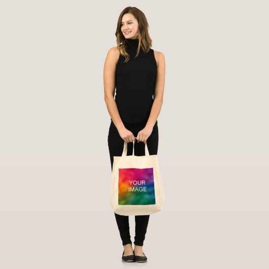 Voeg hier uw Afbeelding Logo  toe Sjabloon Tote Bag (Voorkant (model))