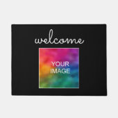 Voeg hier uw Afbeelding Photo Afbeelding Welkom Cu Deurmat (Voorkant)